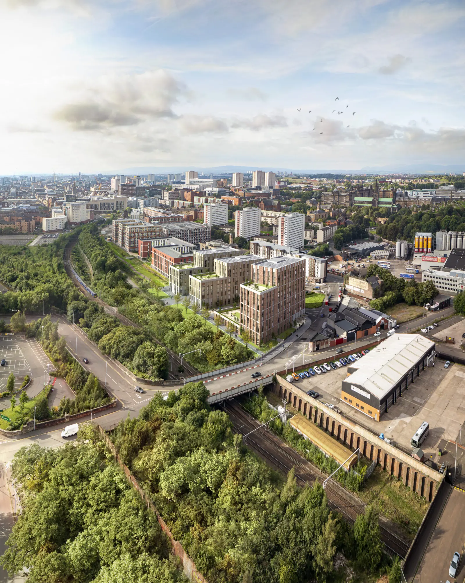 Collegelands, Glasgow — architectural visualisation by Float.