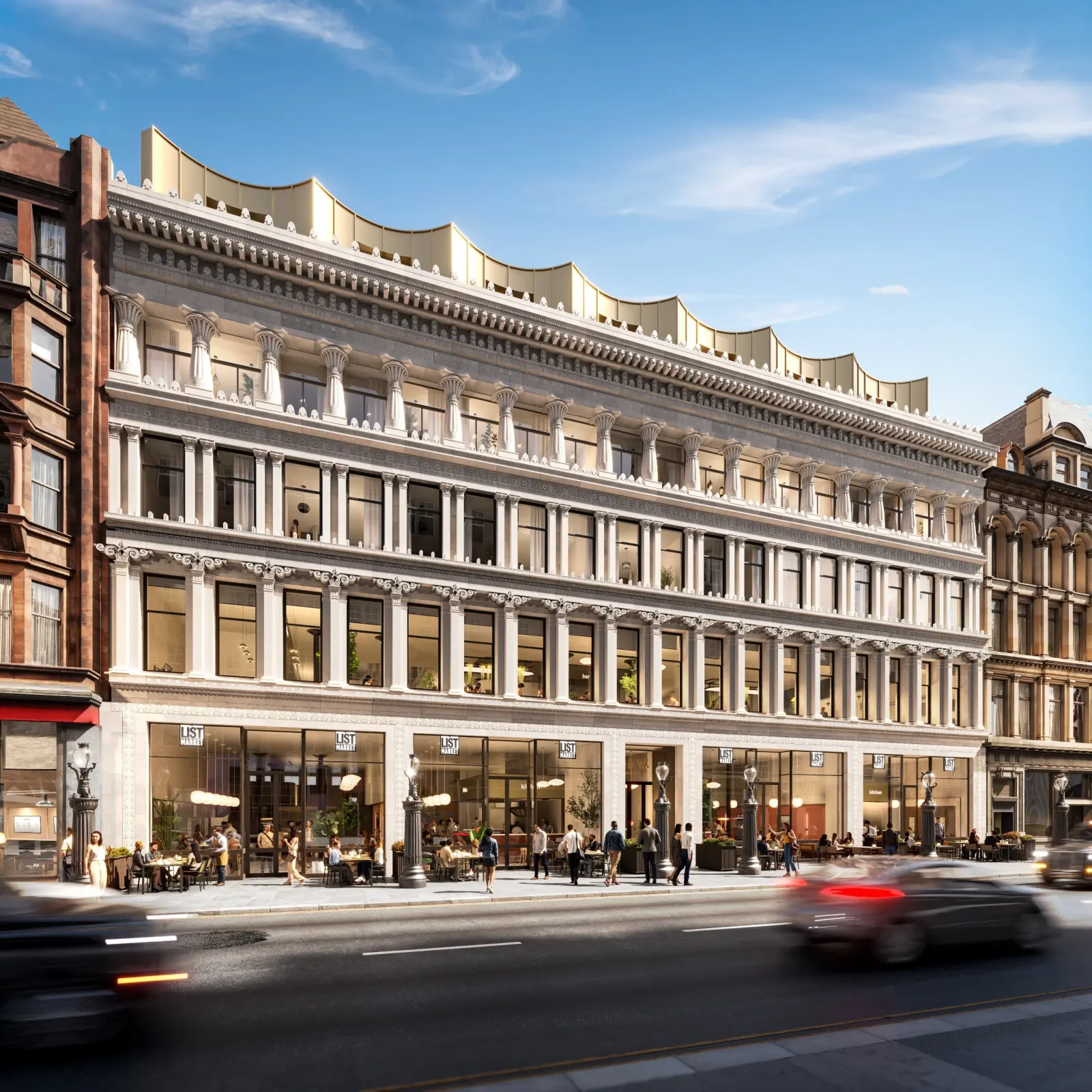 Exterior Street Day View