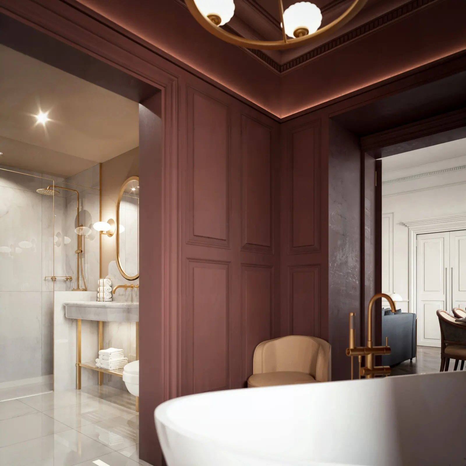 Interior Hotel Suite