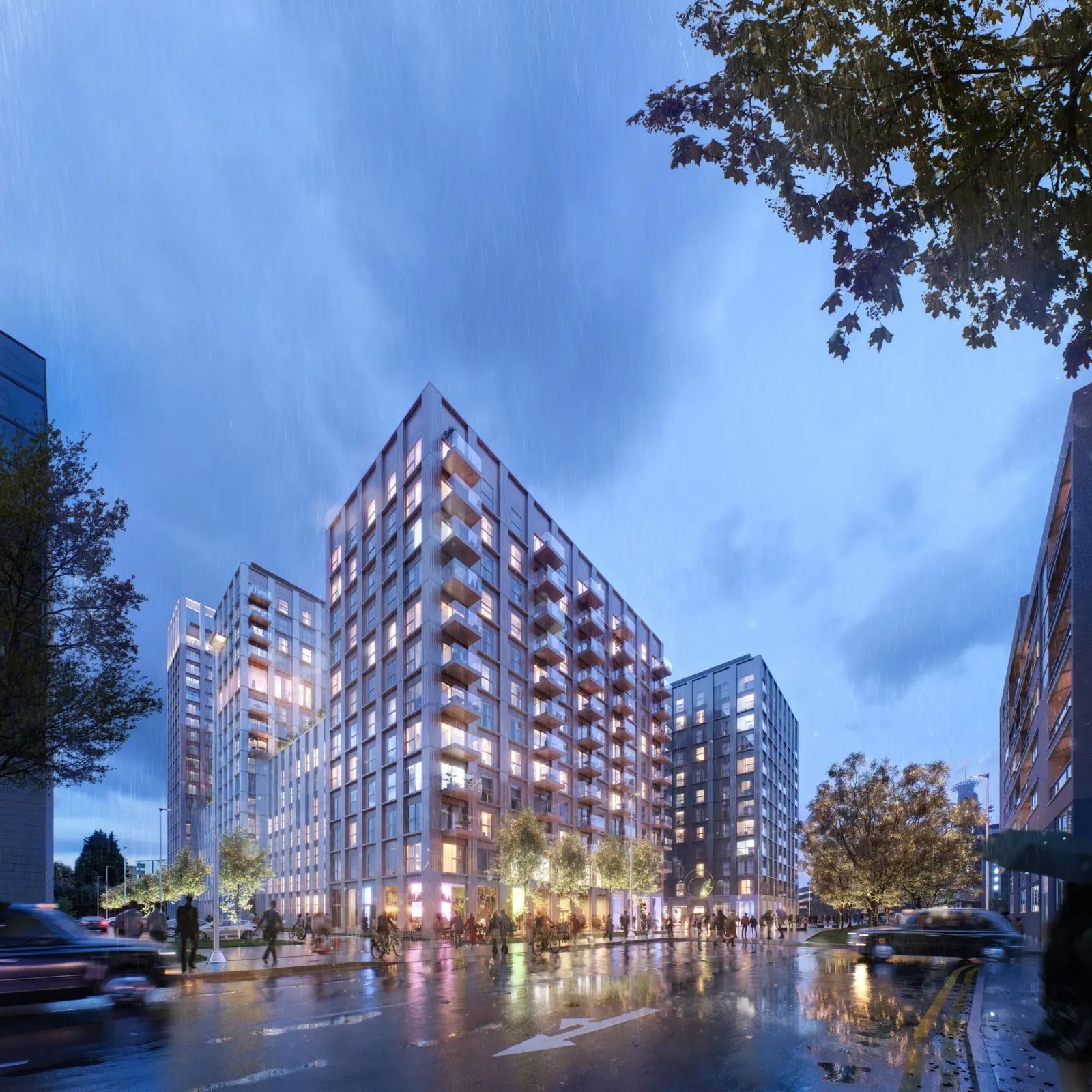 One Cowcaddens, Glasgow — architectural visualisation by Float.